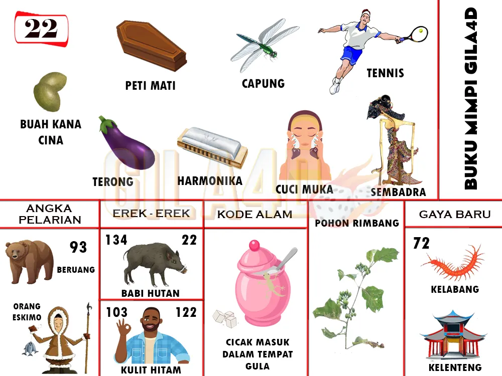 buku mimpi erek erek togel 22